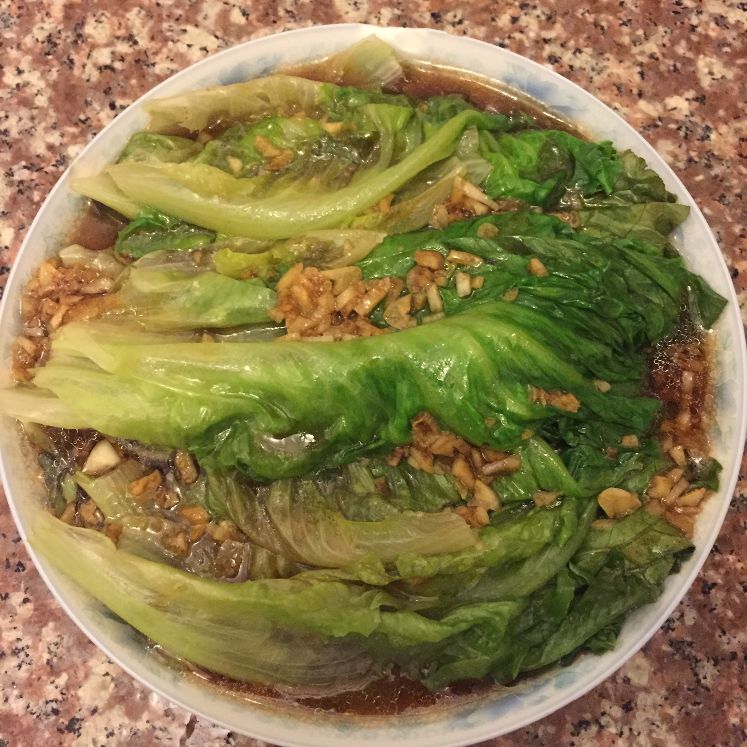 家常菜 蚝油生菜