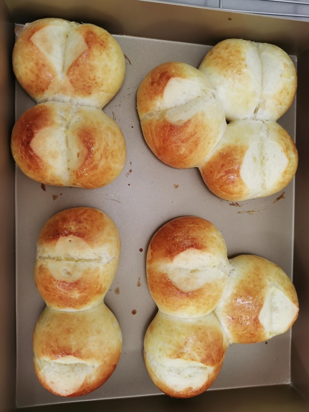 小黄油海盐面包