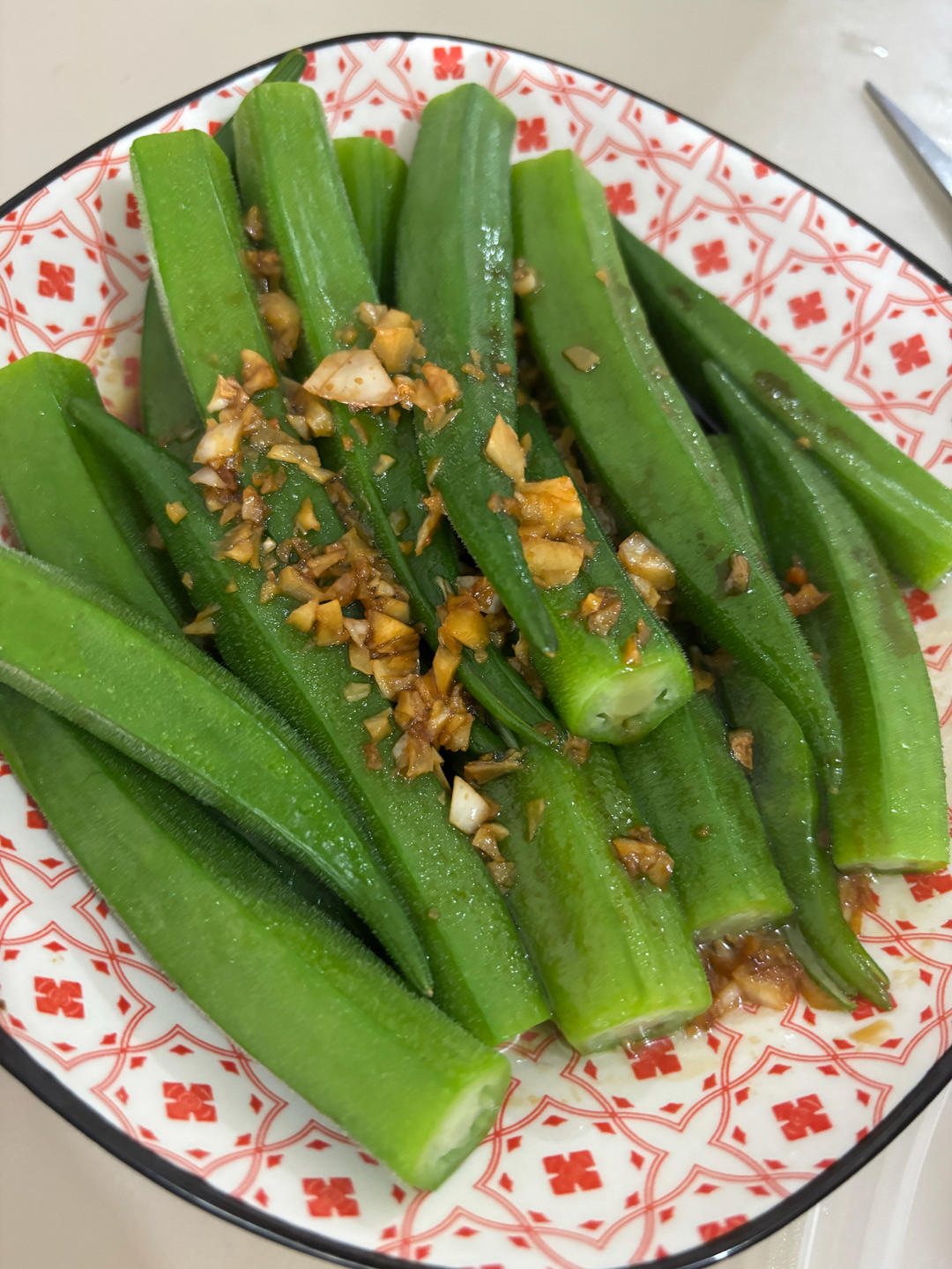 ‼️从此爱上秋葵‼️
白灼秋葵