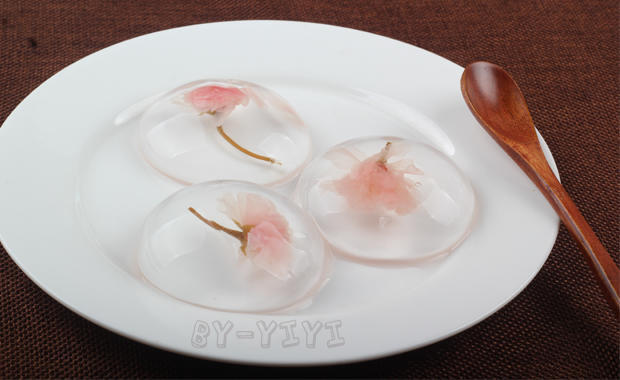 【樱花水信玄饼】水滴一样的迷の物的做法