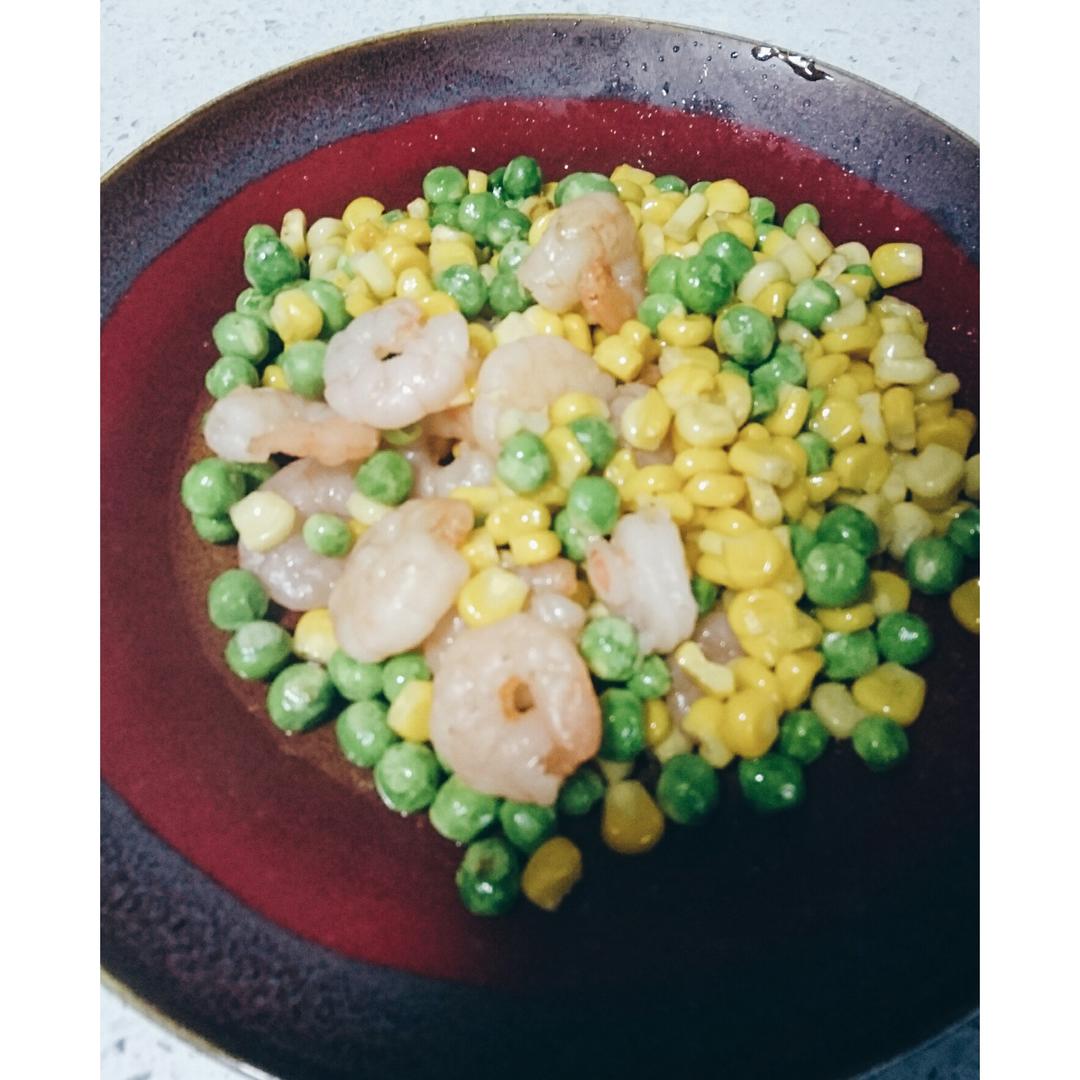 豌豆炒虾仁