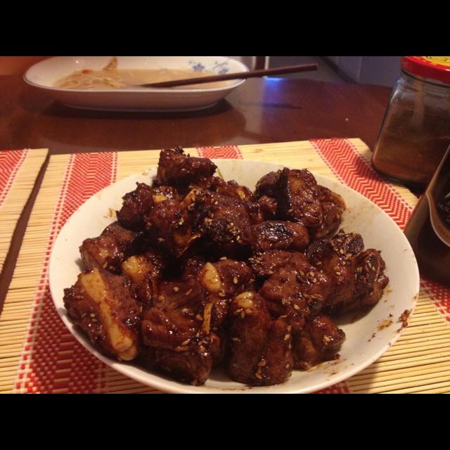 懒人版糖醋排骨