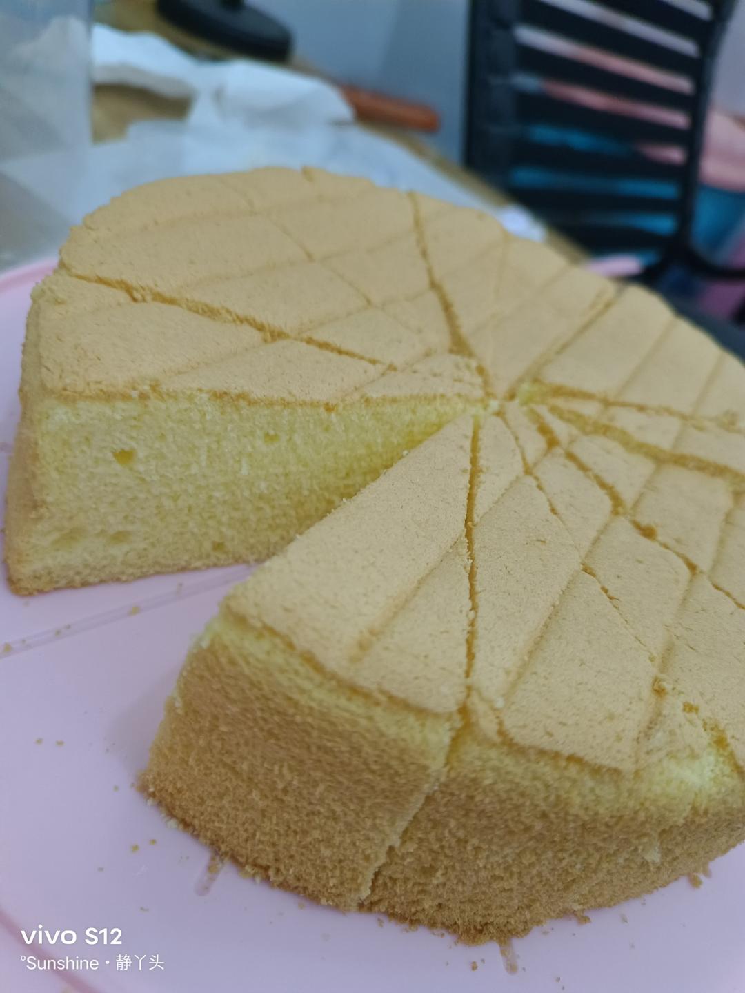 6寸基础戚风（蛋糕胚）