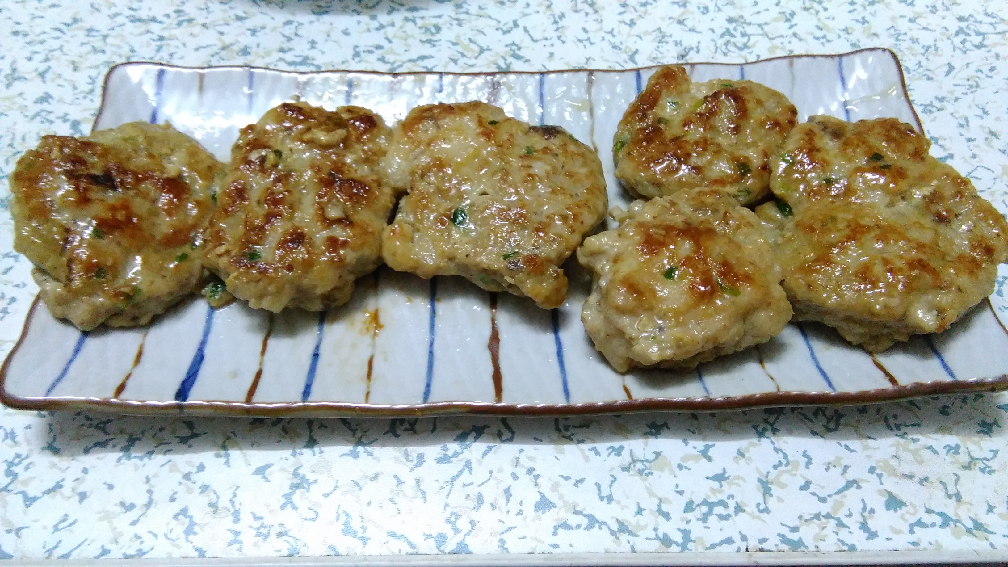 香煎马蹄肉饼