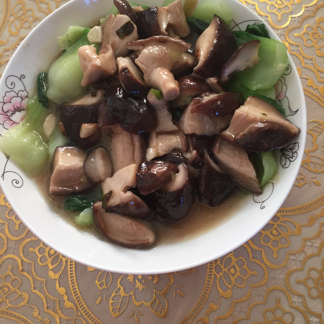 蚝油香菇小油菜