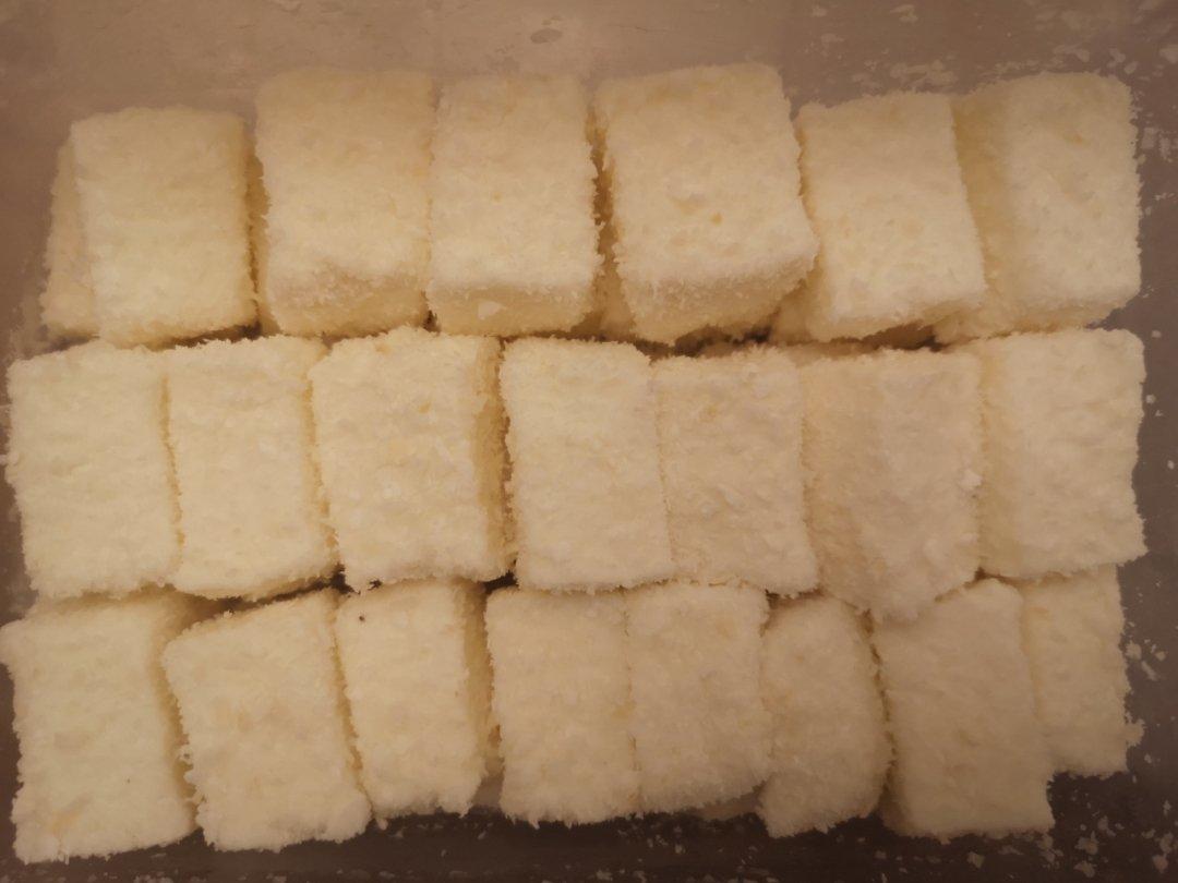 五分钟椰奶小方(消耗淡奶油)