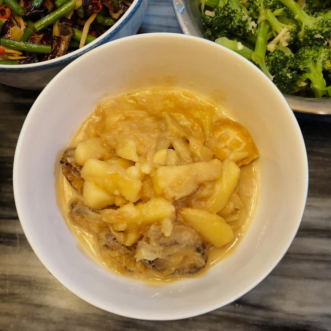 小鲍鱼炖土豆