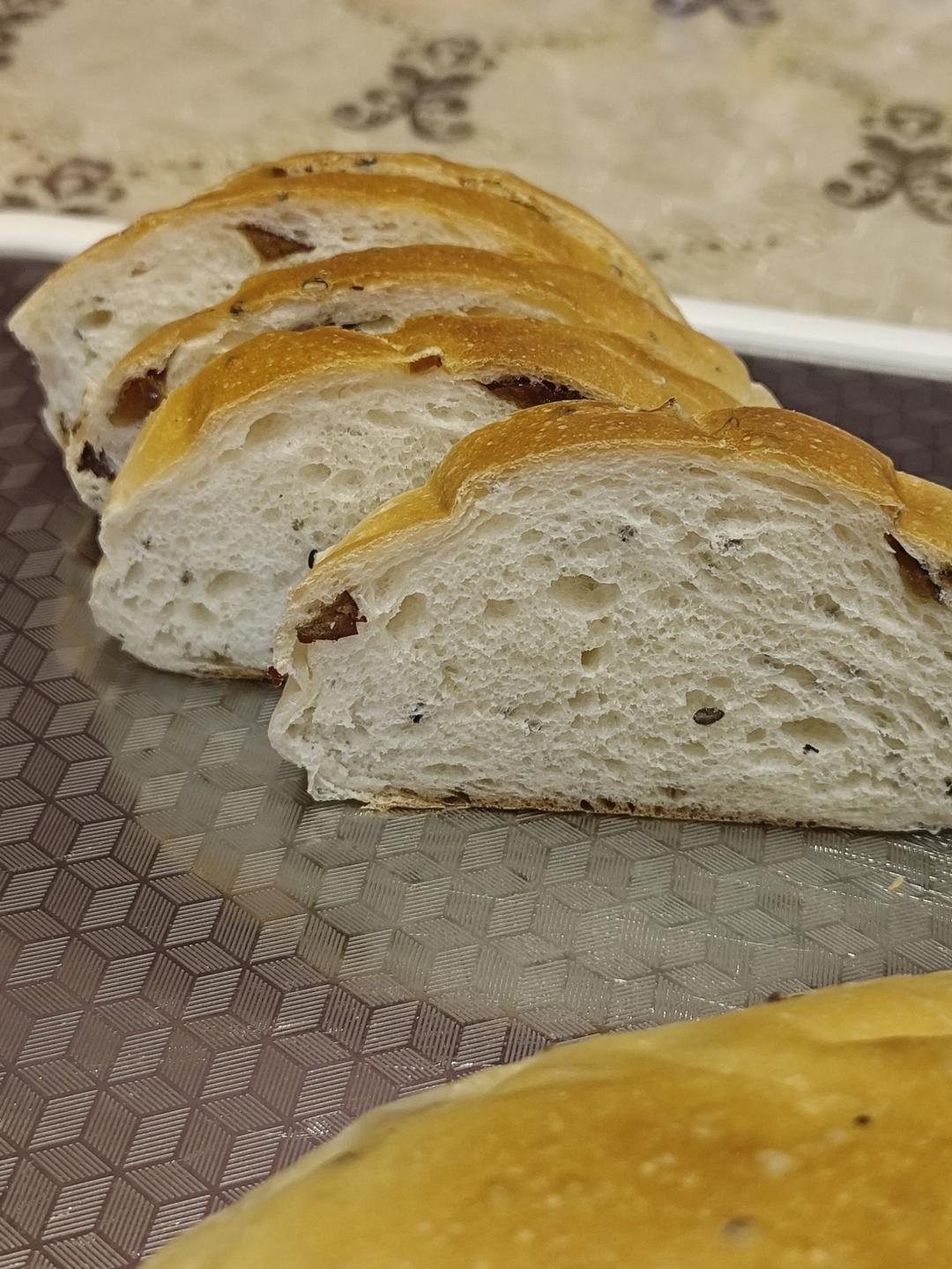 面包店里的常客——蔓越莓奶酪软欧