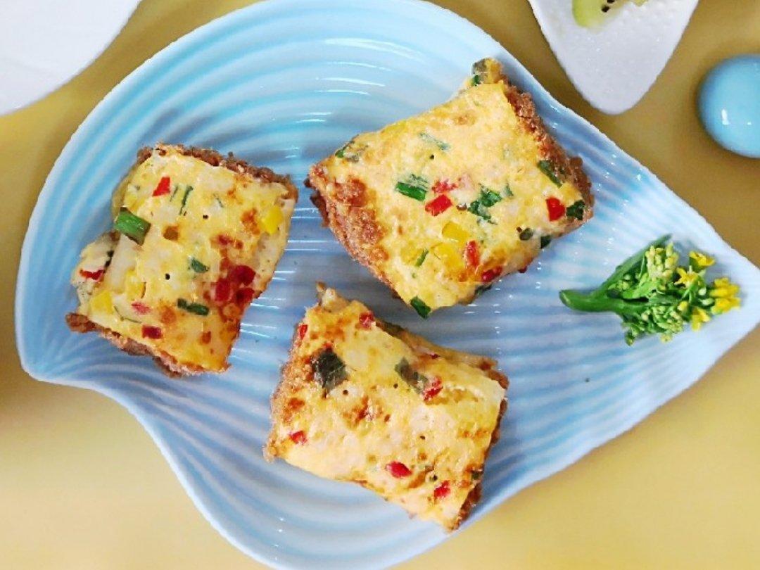 儿童早餐—肉松吐司卷