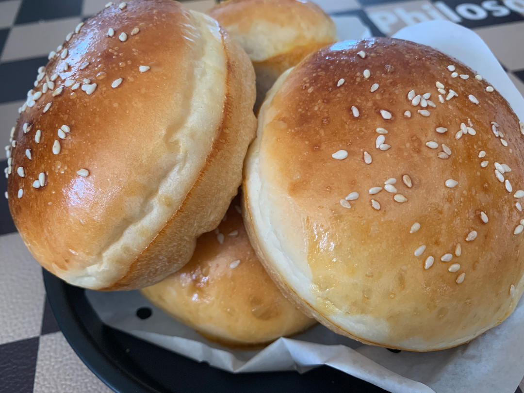 松软汉堡包胚