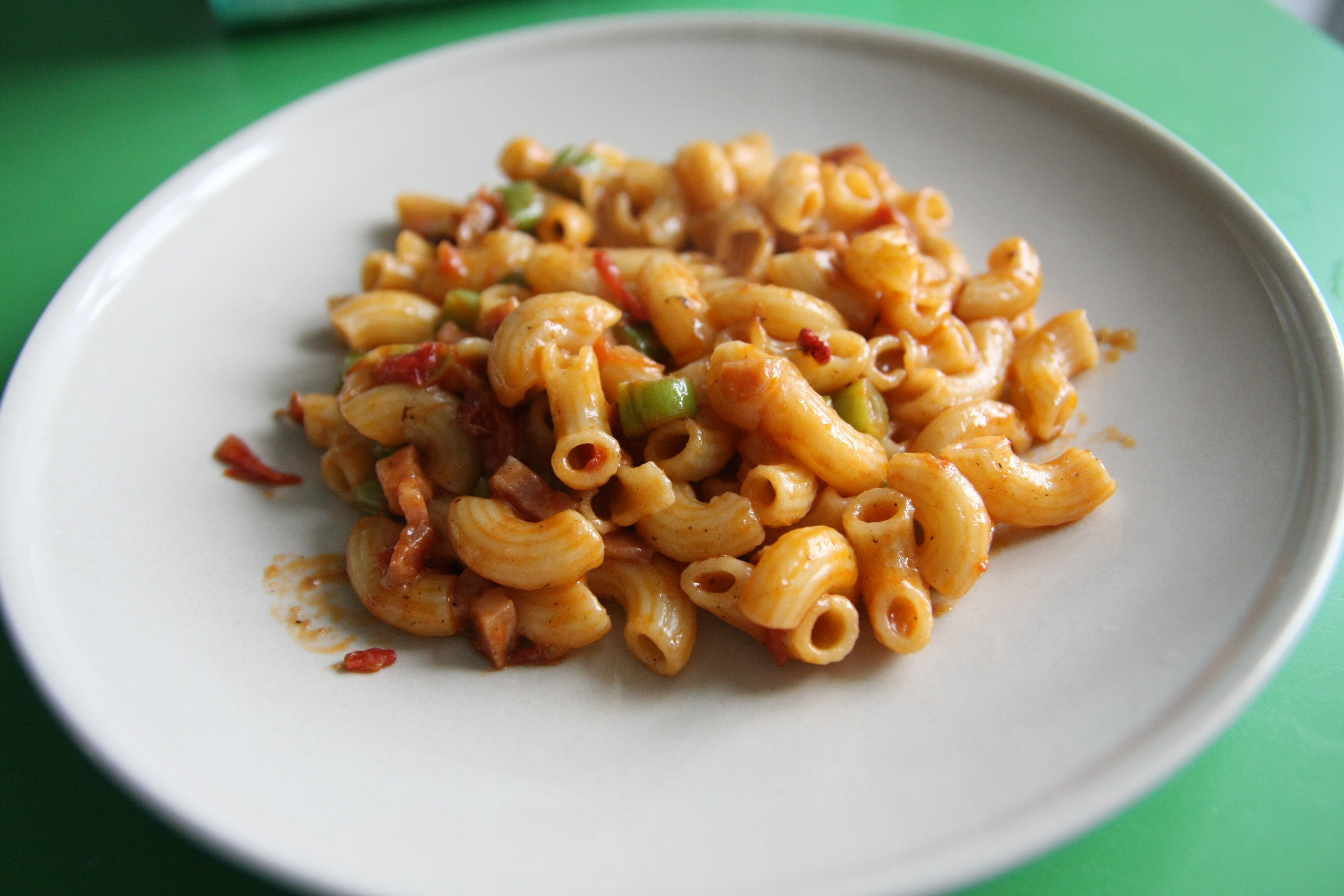 蕃茄蘑菇肉酱意大利面