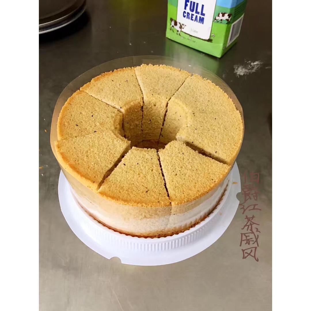 伯爵红茶戚风蛋糕