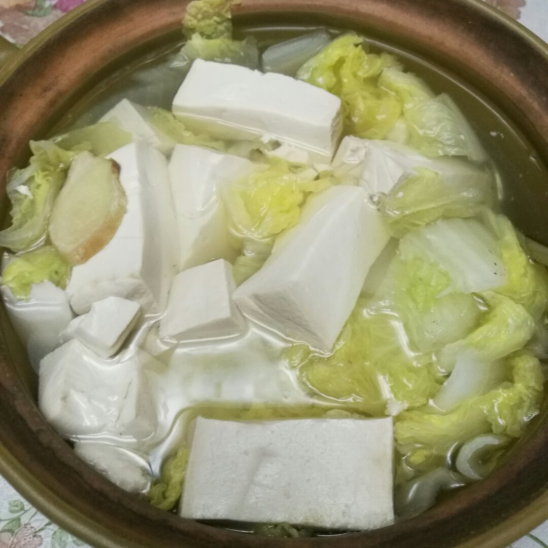 砂锅白菜豆腐