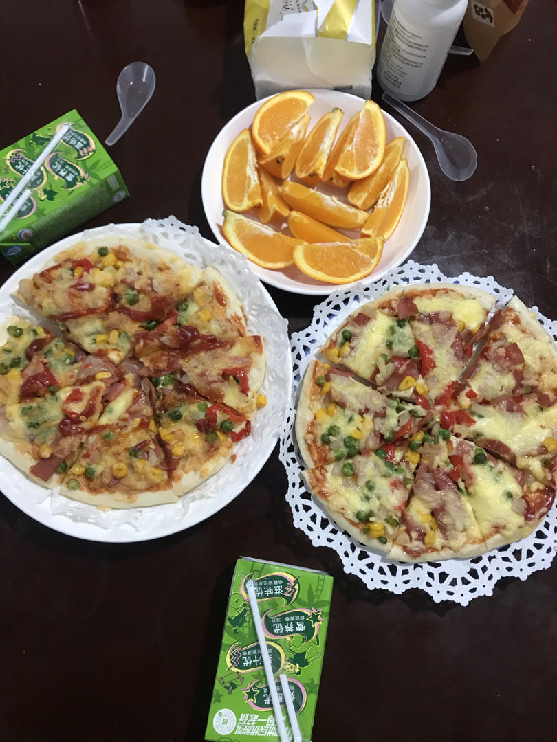 空气炸锅烤披萨