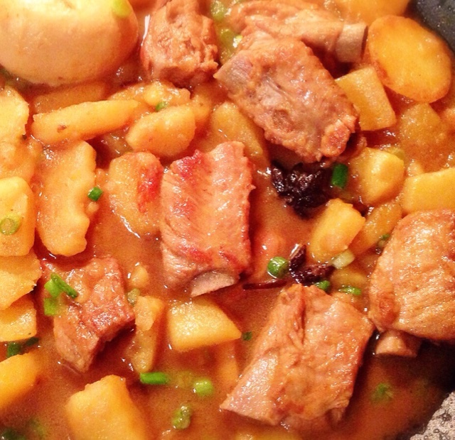 土豆红烧肉