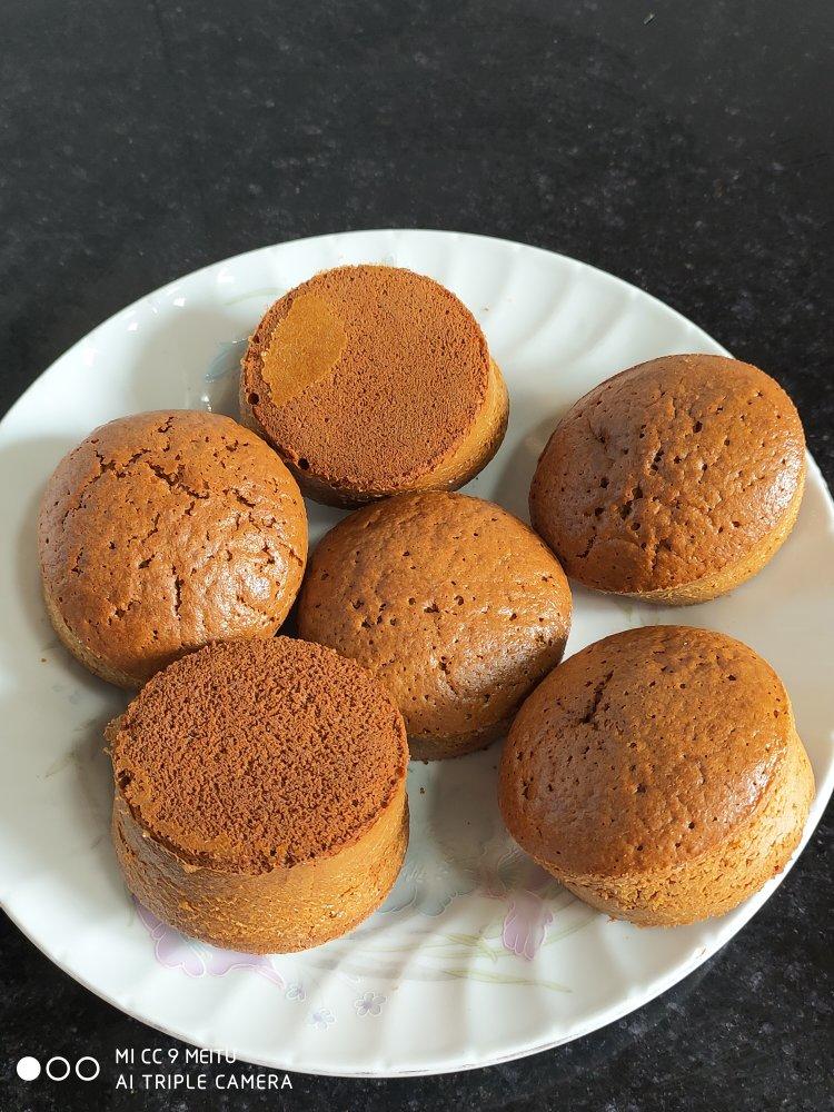 咖啡纸杯蛋糕（用飞利浦空气锅烘培）