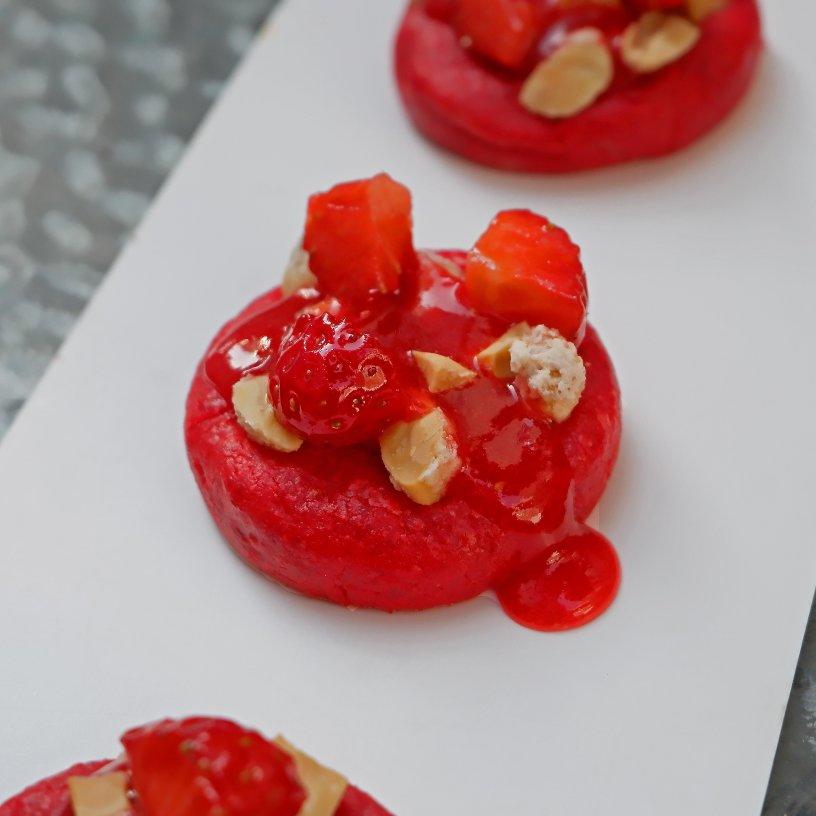 百香果芒果马卡龙