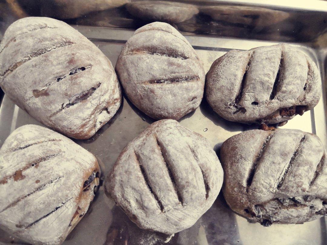 15分钟果仁软欧包/欧洲家庭面包