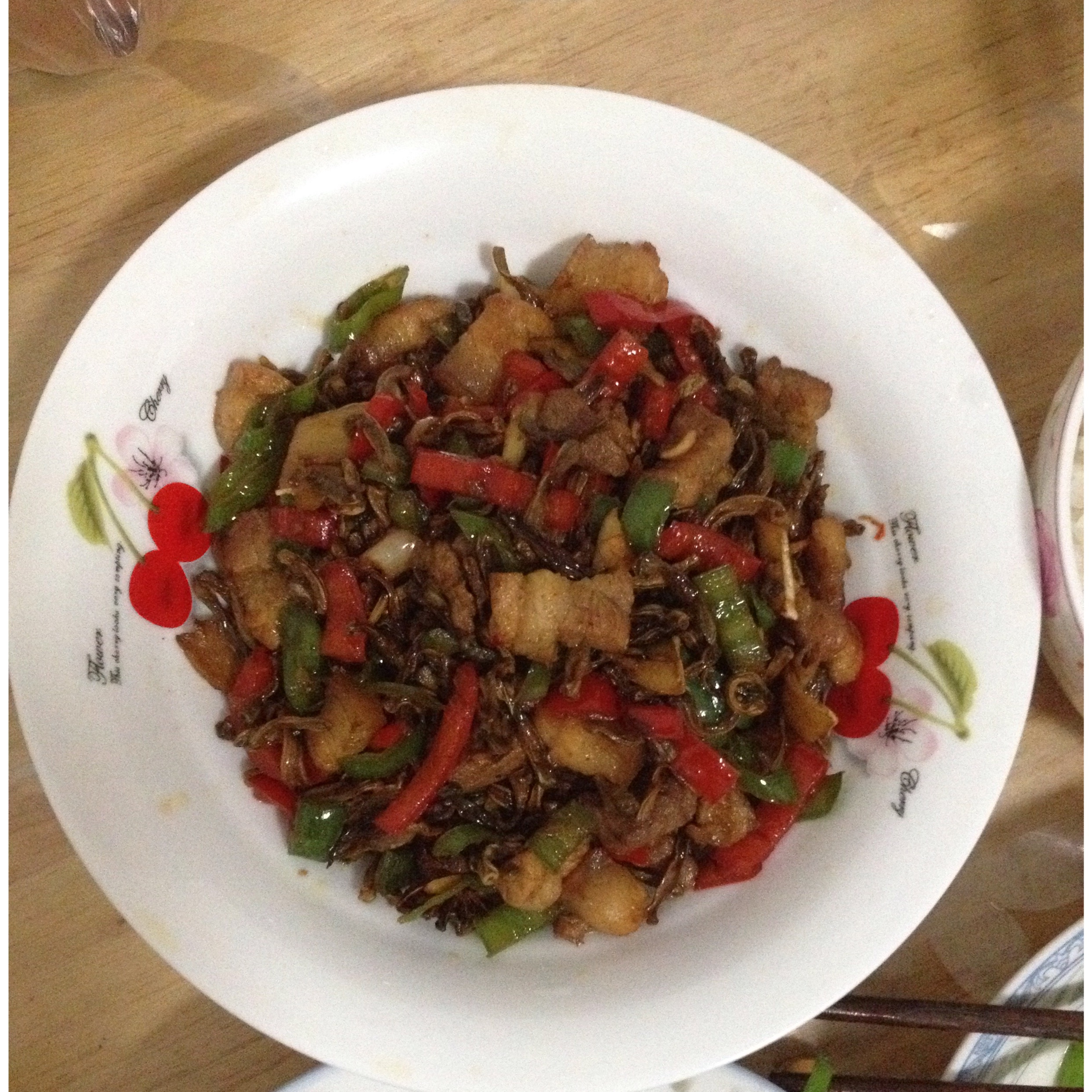 干豆角烧肉