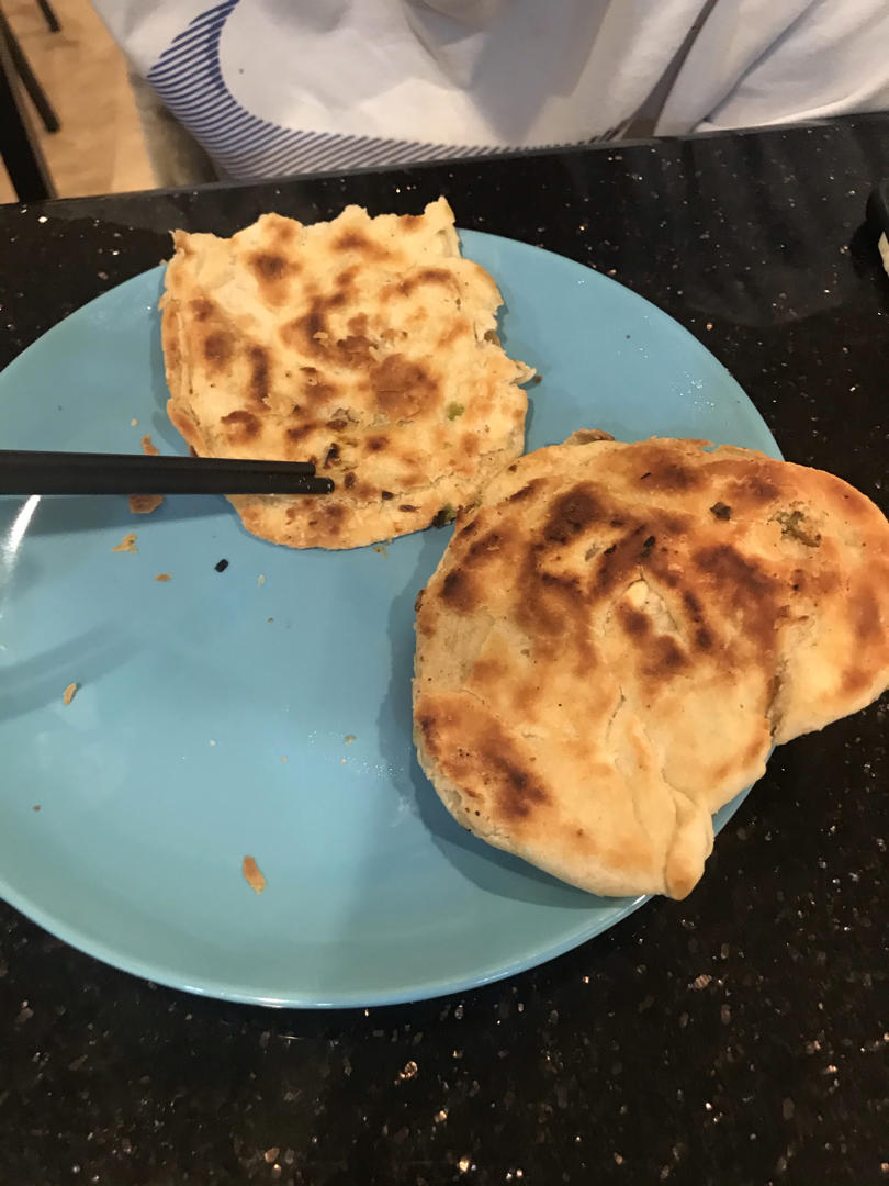 香酥千层饼，葱油饼，酥掉渣了