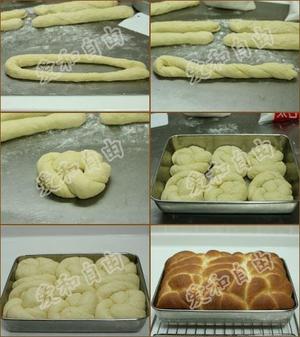 老式面包~黄油版&橄榄油板的做法 步骤4