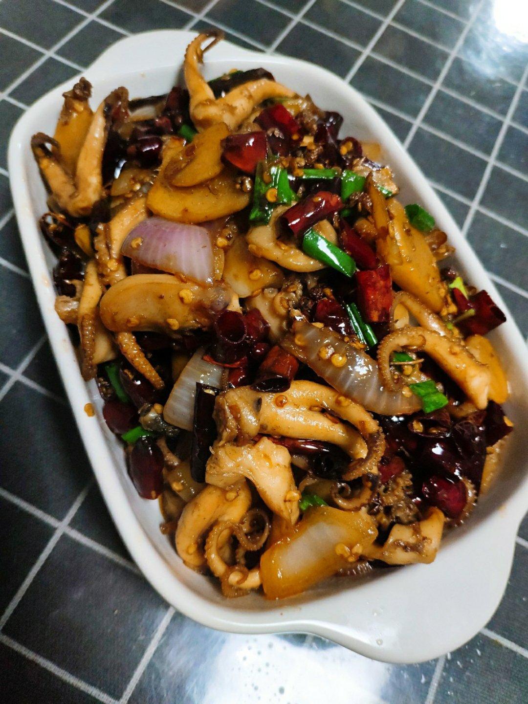 香辣鱿鱼须（八爪鱼）