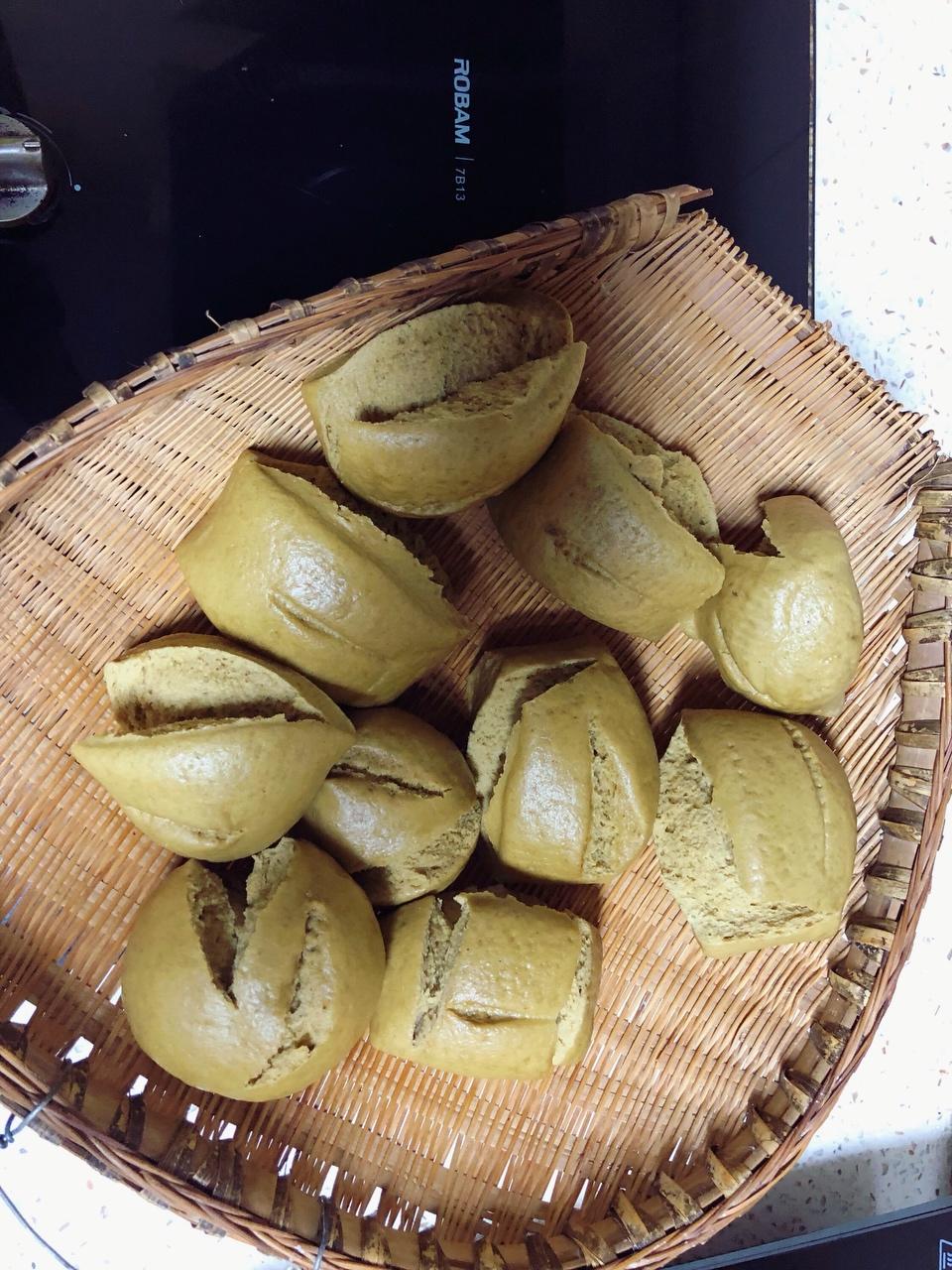 厨师机老面苦荞燕麦馒头