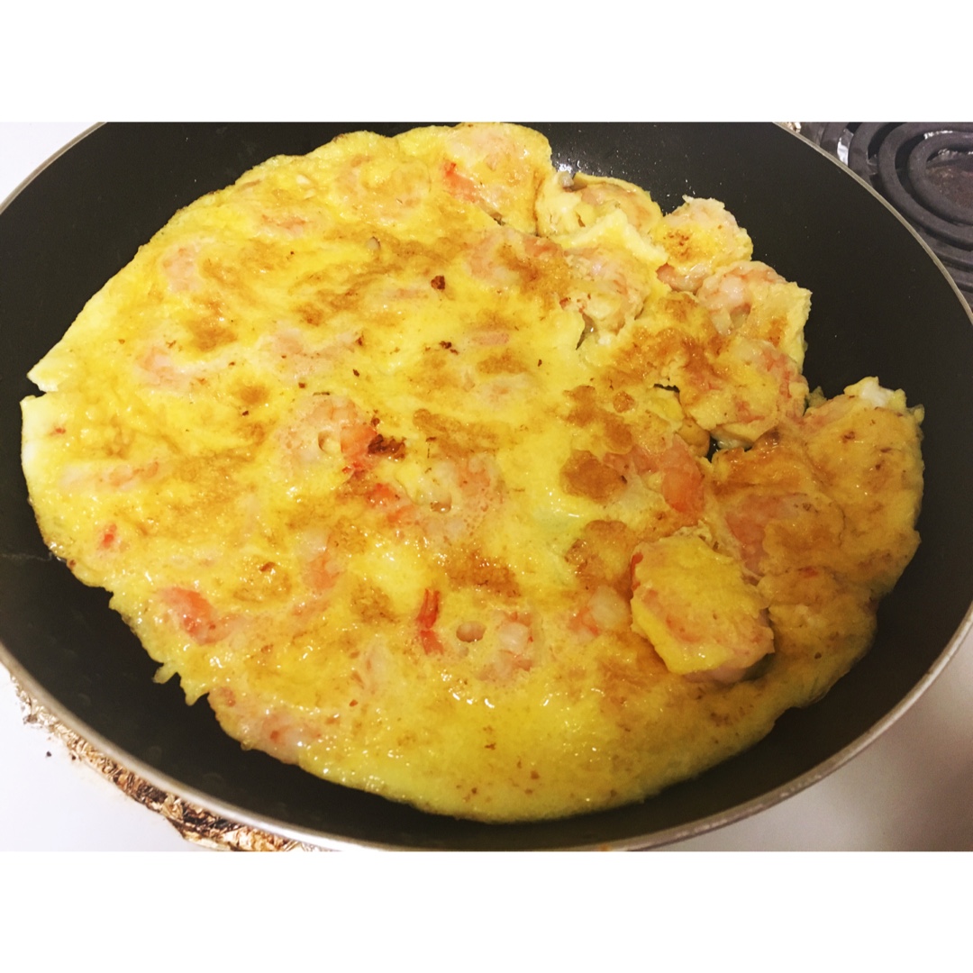 鸡蛋炒虾仁