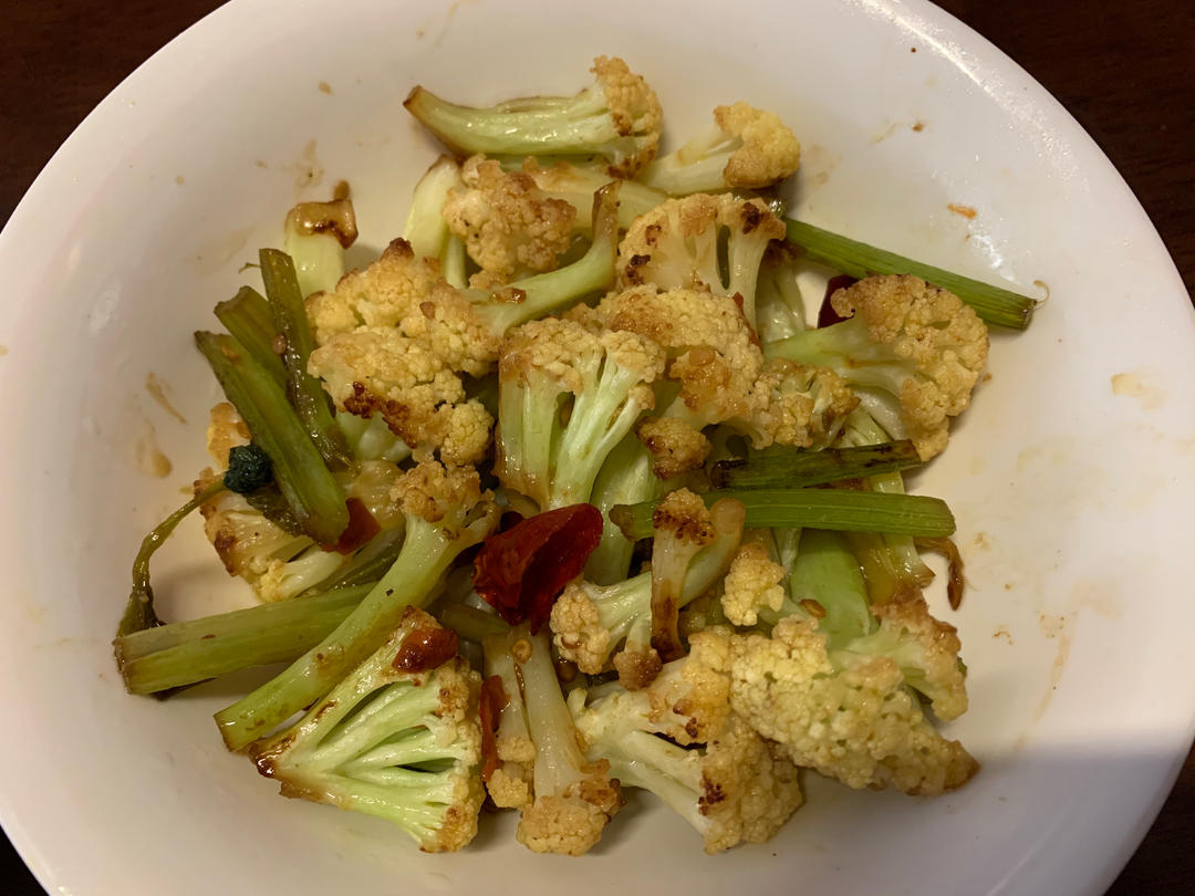 和饭店一个味道的干锅花菜