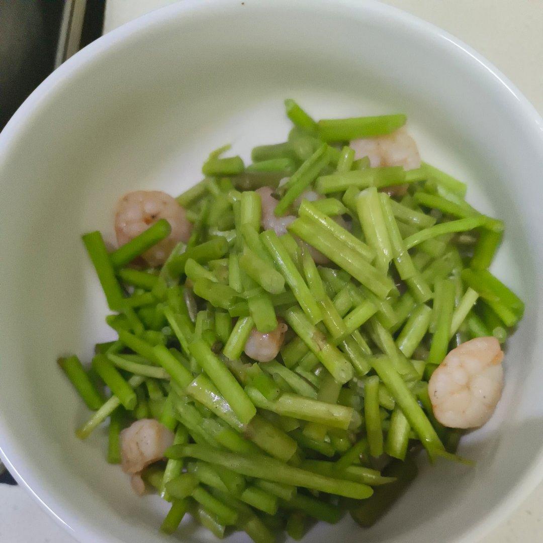 口蘑芦笋虾仁