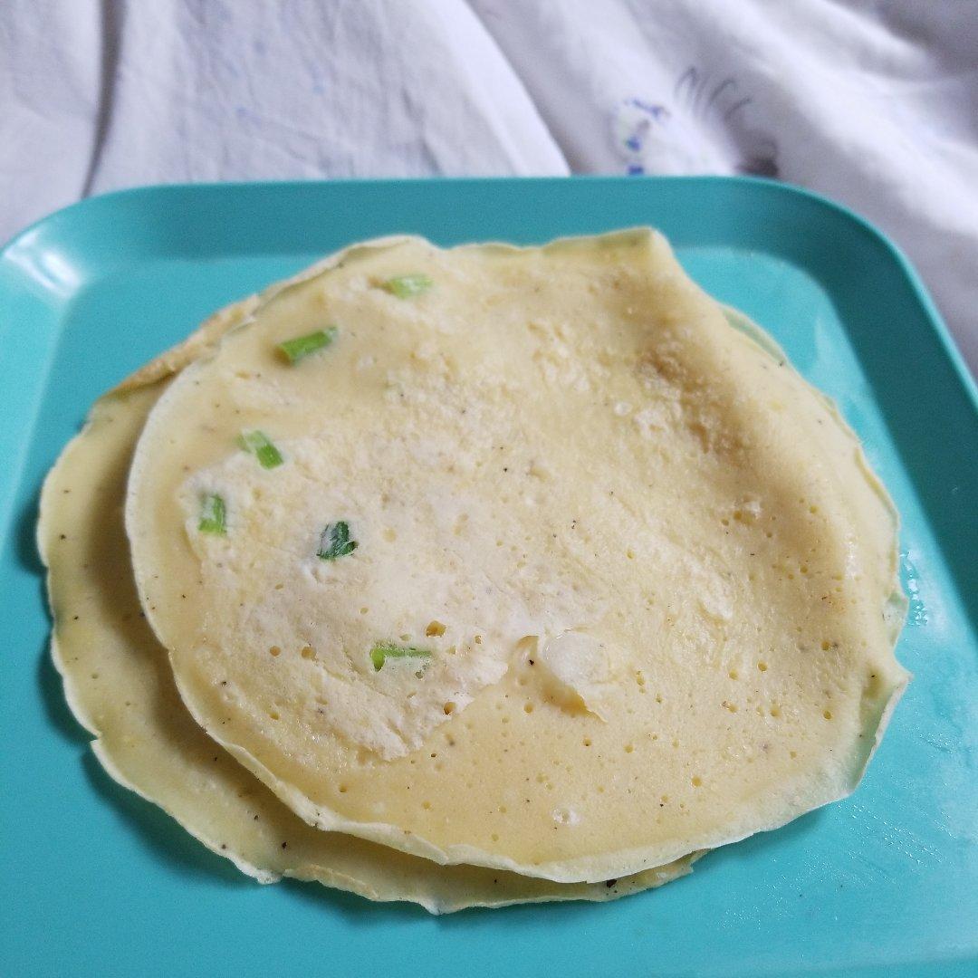 葱花鸡蛋饼
