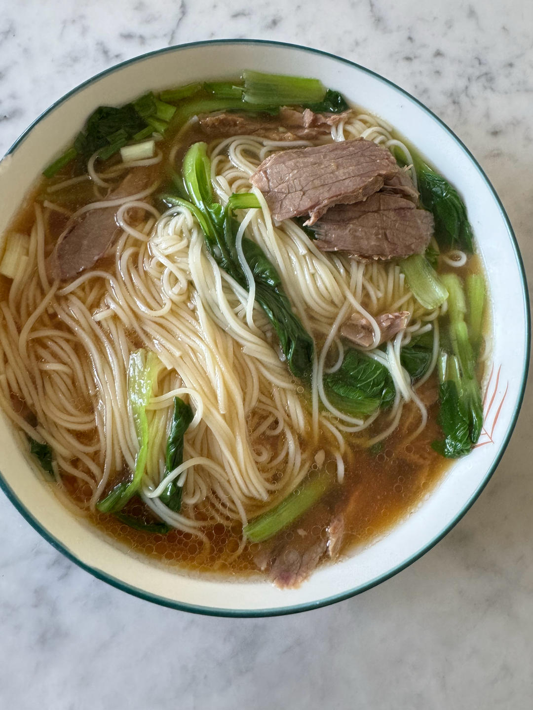青菜牛肉面