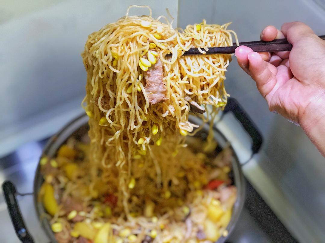 河南蒸卤面的做法