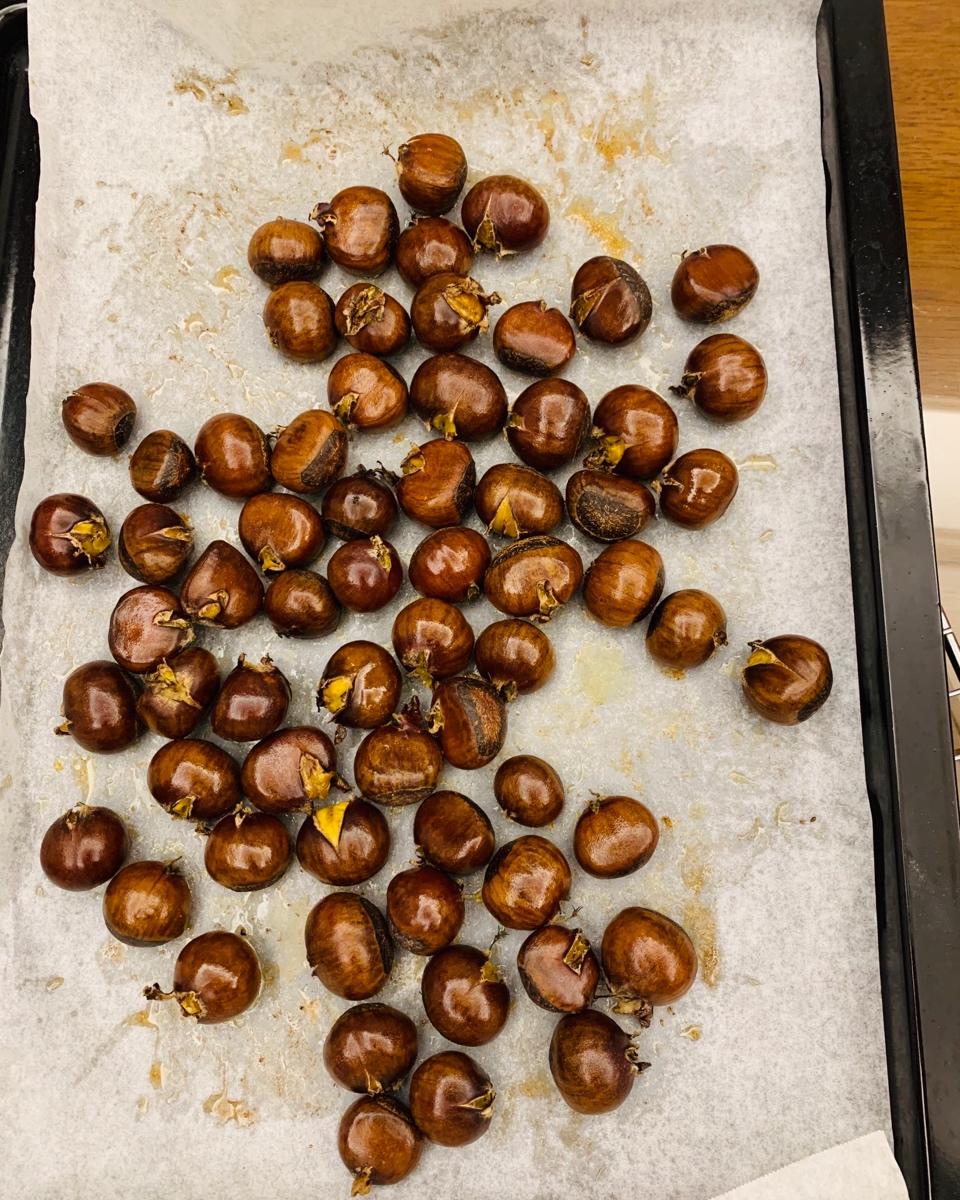 烤箱版栗子