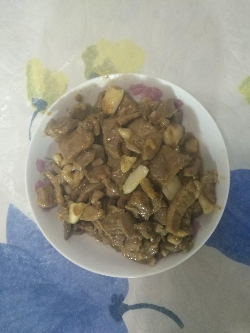 你不知道的羊肉味--蒜爆羊肉