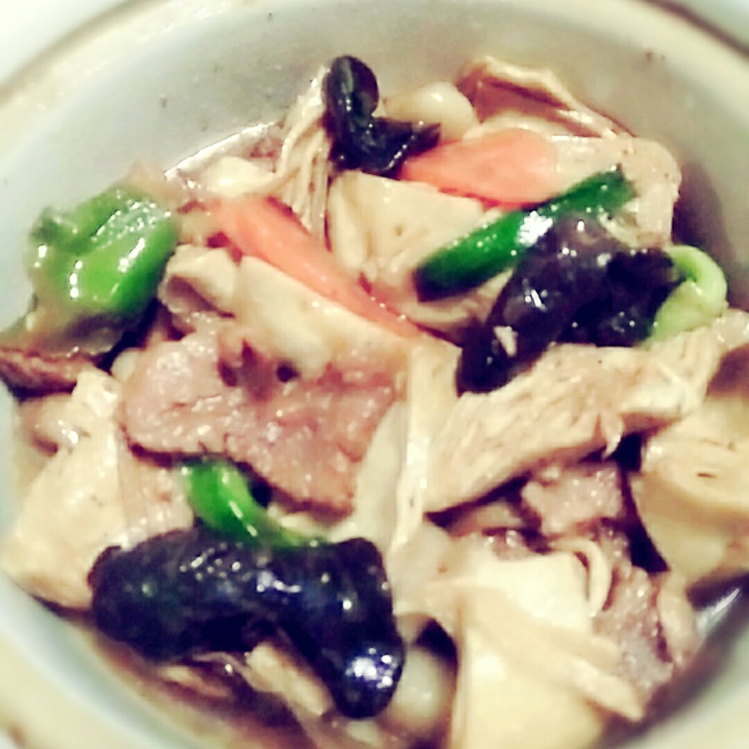 素鸡烧肉