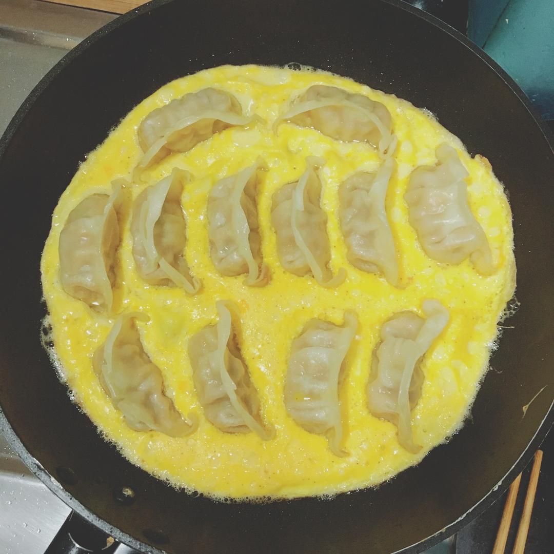 鸡蛋煎饺（零失败）