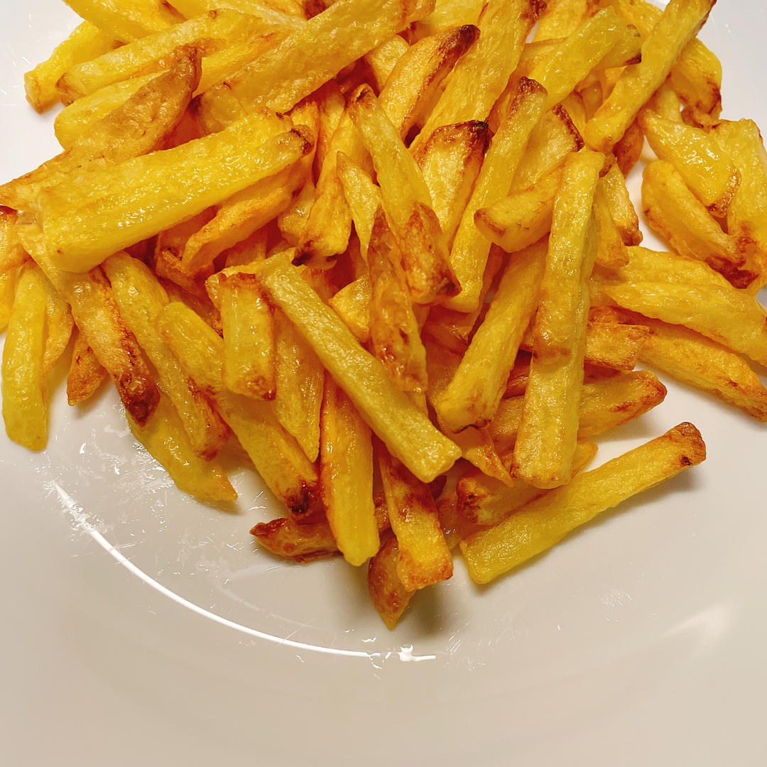 空气炸锅薯条&不用速冻版&超快手 现做现吃