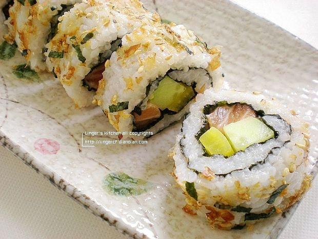 鲑鱼寿司的做法