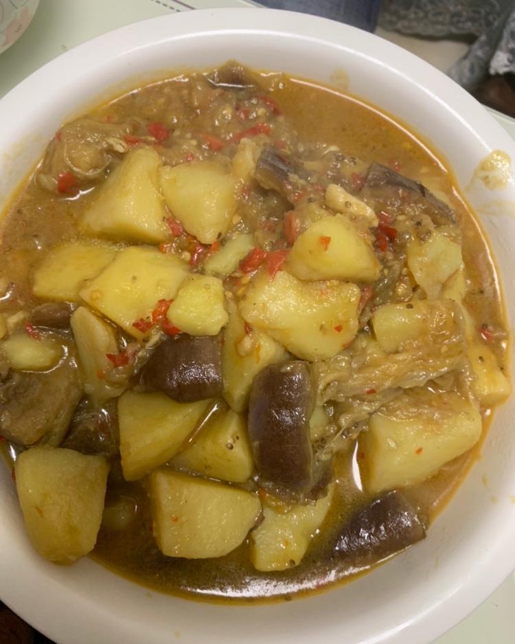 土豆炖茄子