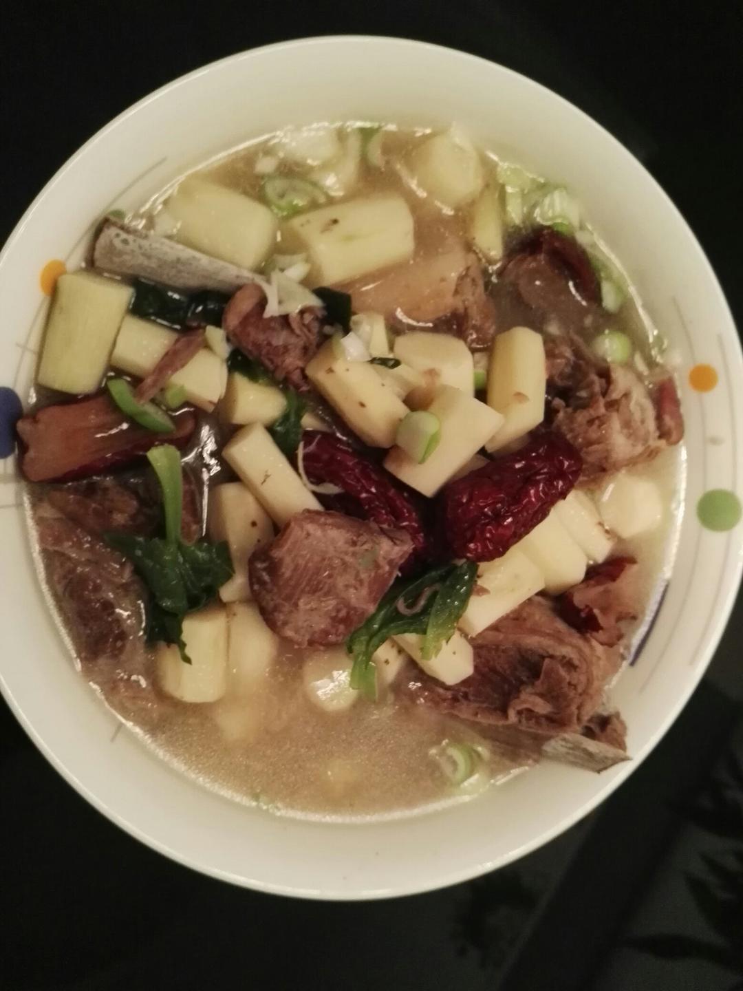 【食材包操作说明】铁棍山药炖羊腩