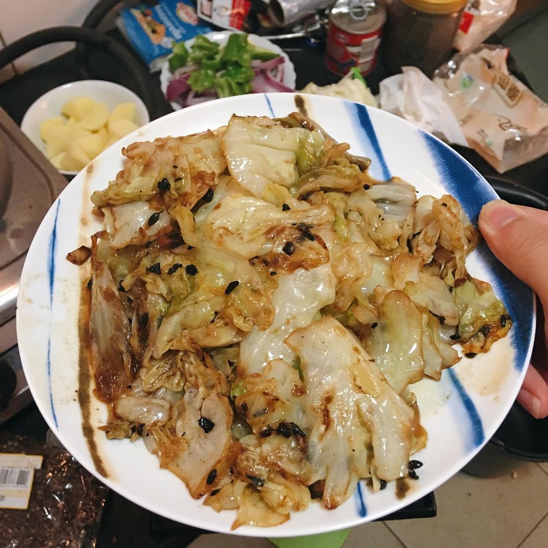 阿婆手撕包菜