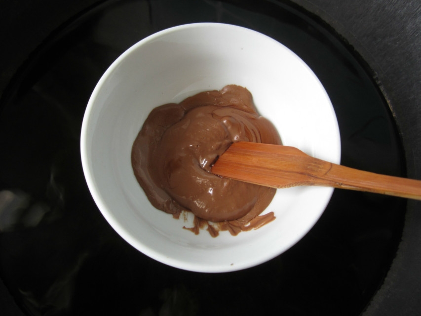 花生碎巧克力手指饼干的做法 步骤11