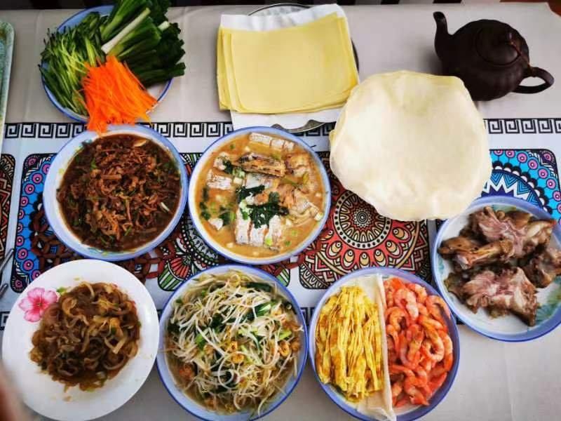 ㊙️薄如纸的春饼 卷饼  附擀饼不破视频  步骤超详细