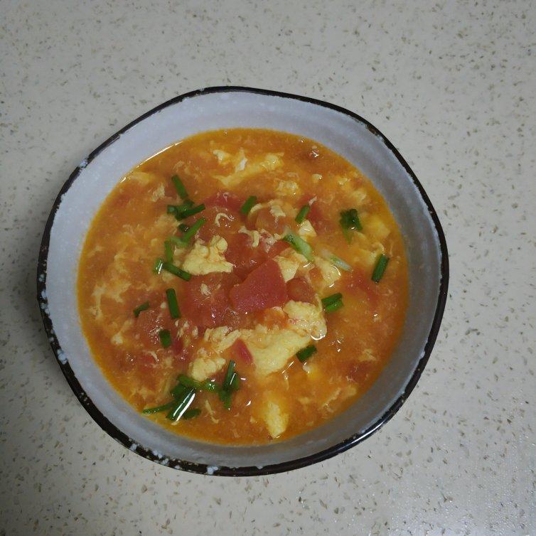 西红柿鸡蛋汤