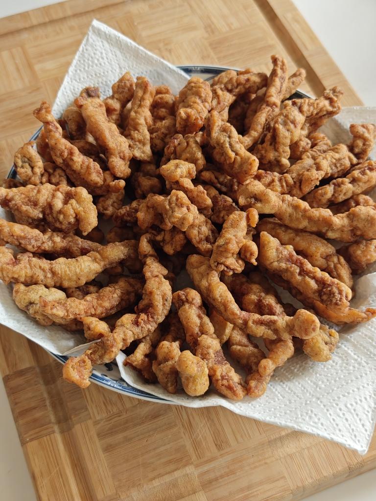 现炸小酥肉