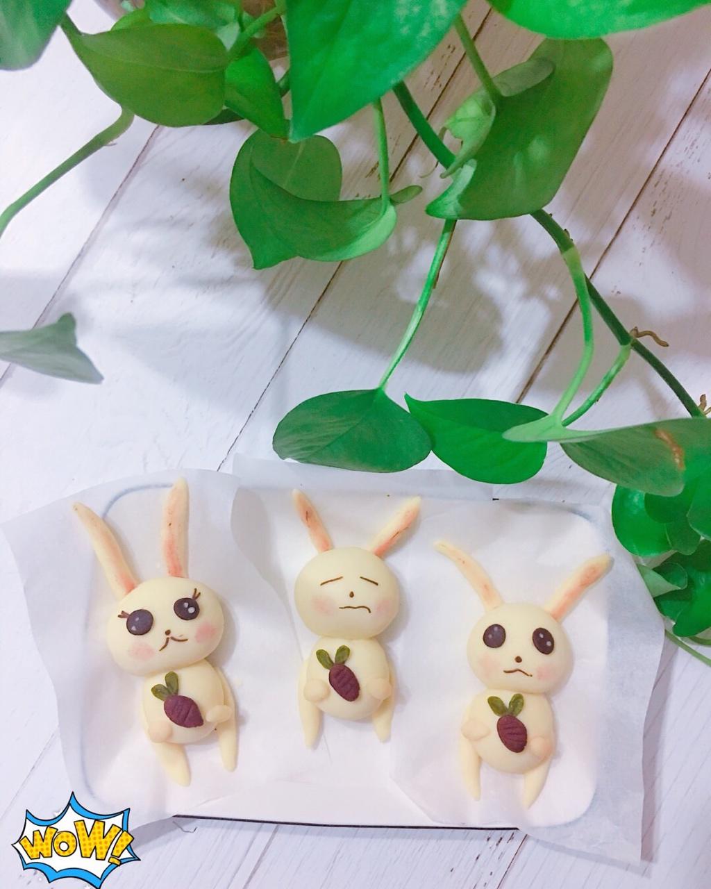 卡通馒头（哈尼兔）--原创