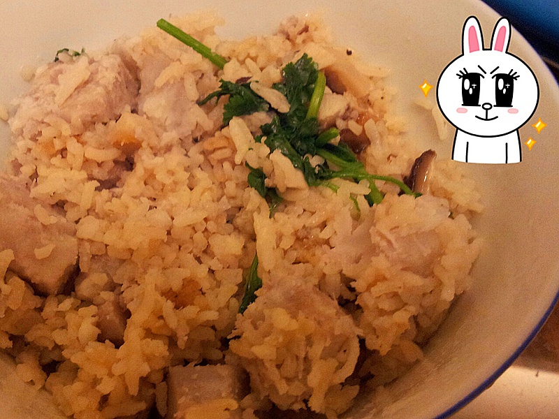 香菇芋头炊饭