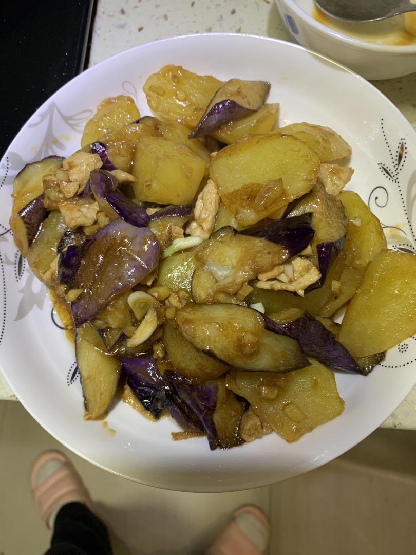 土豆烧茄子