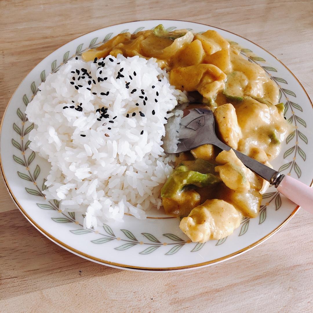 咖喱鸡饭